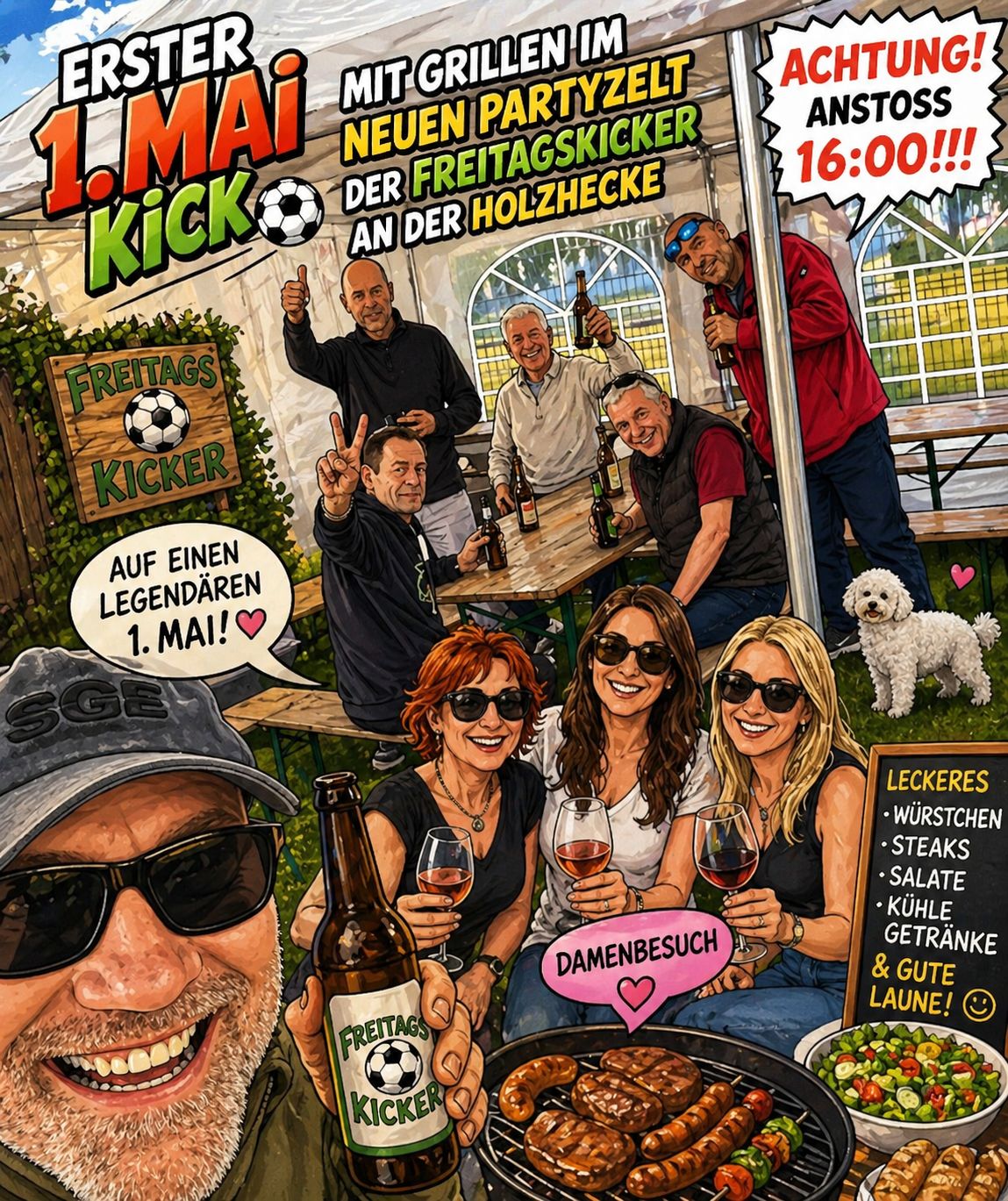 Partyzelt 01.05.2026